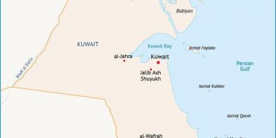 Karta Al-zour Kuvajt